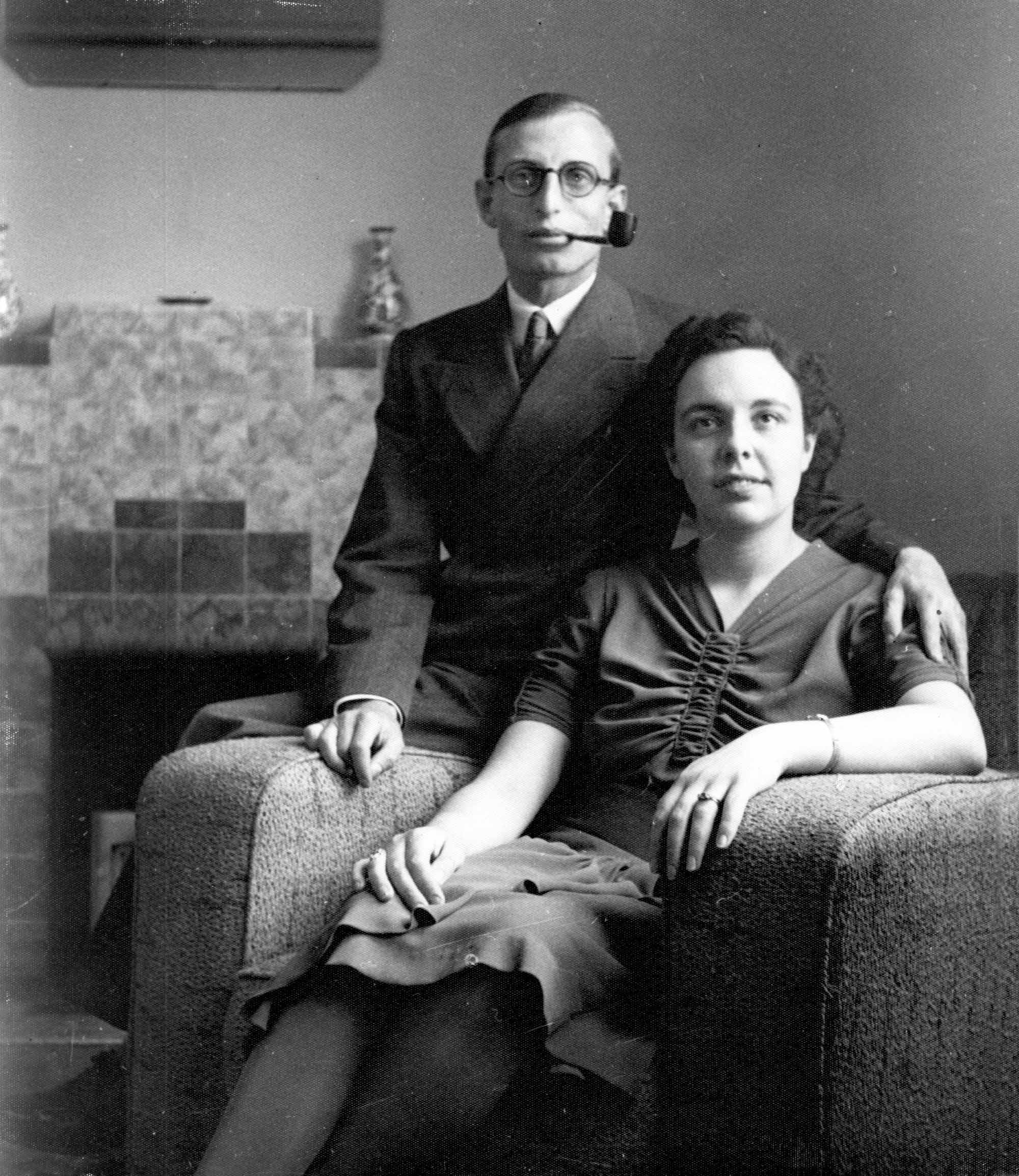 Newlywed Monty and Valerie